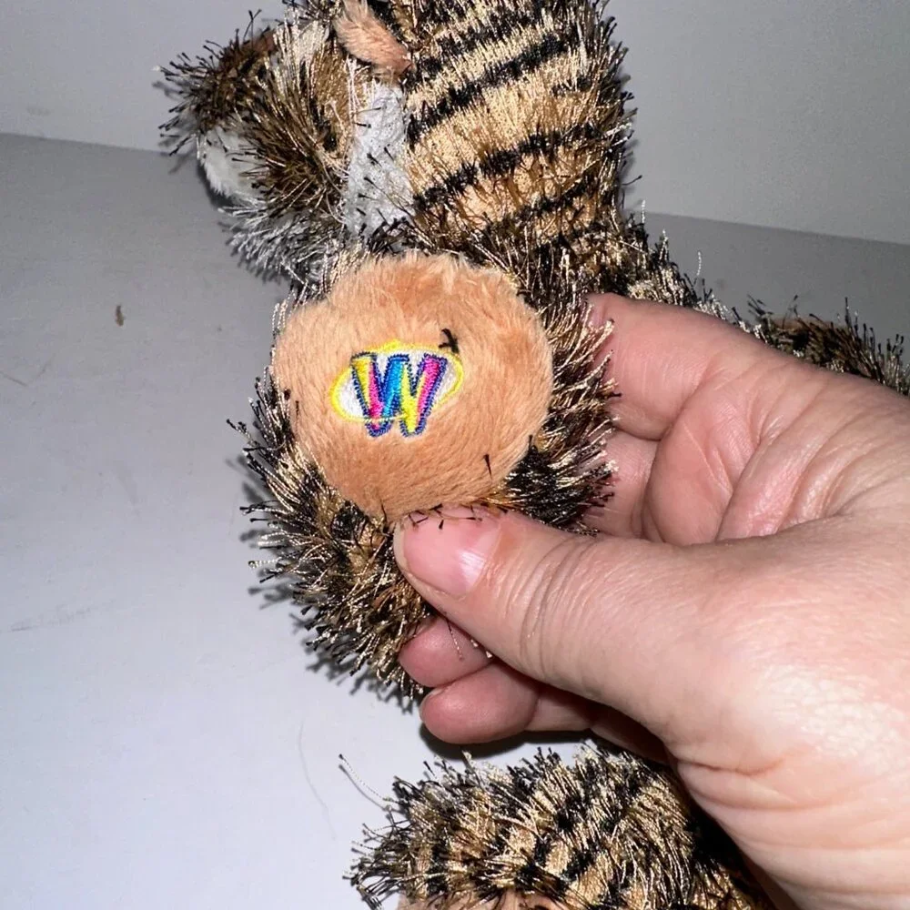 Ganz Webkinz TIGER & LEOPARD scruffy Plush Stuffed Animal No Codes!